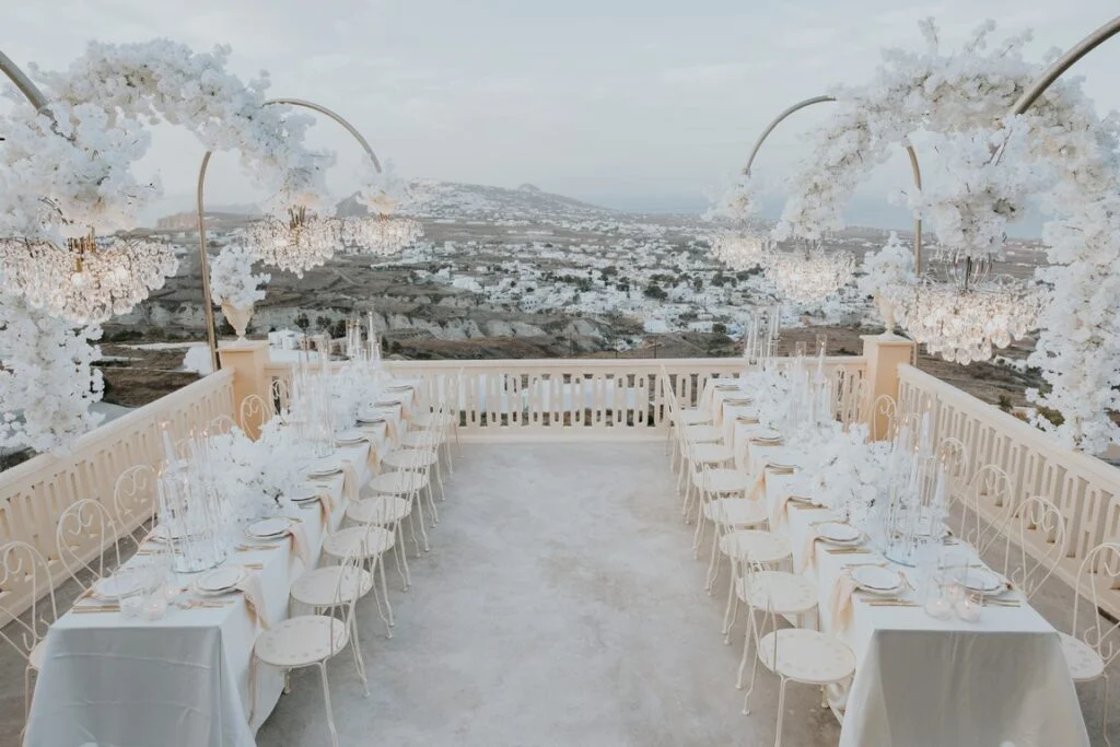 A Paradise Above Santorini