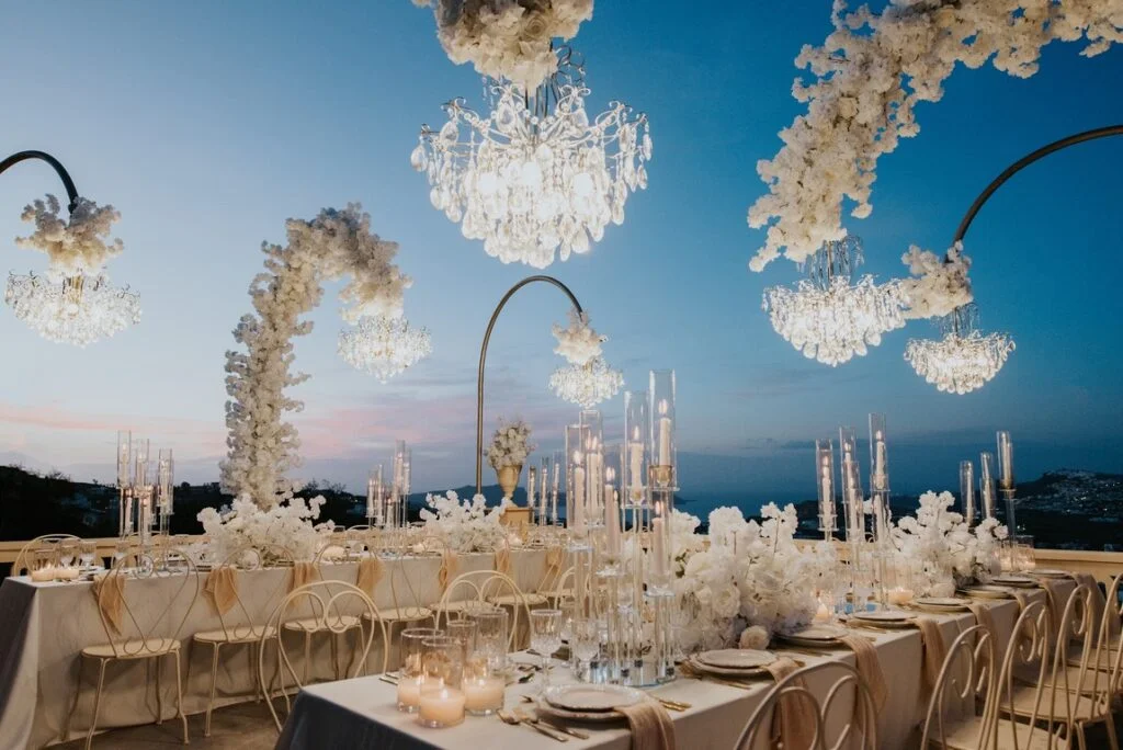 A Paradise Above Santorini wedding at Styling Shooting, Santorini