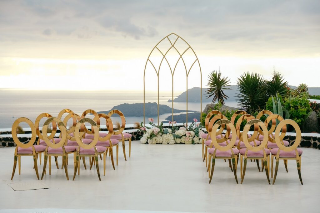 Style shooting wedding at Styling Shooting, Santorini