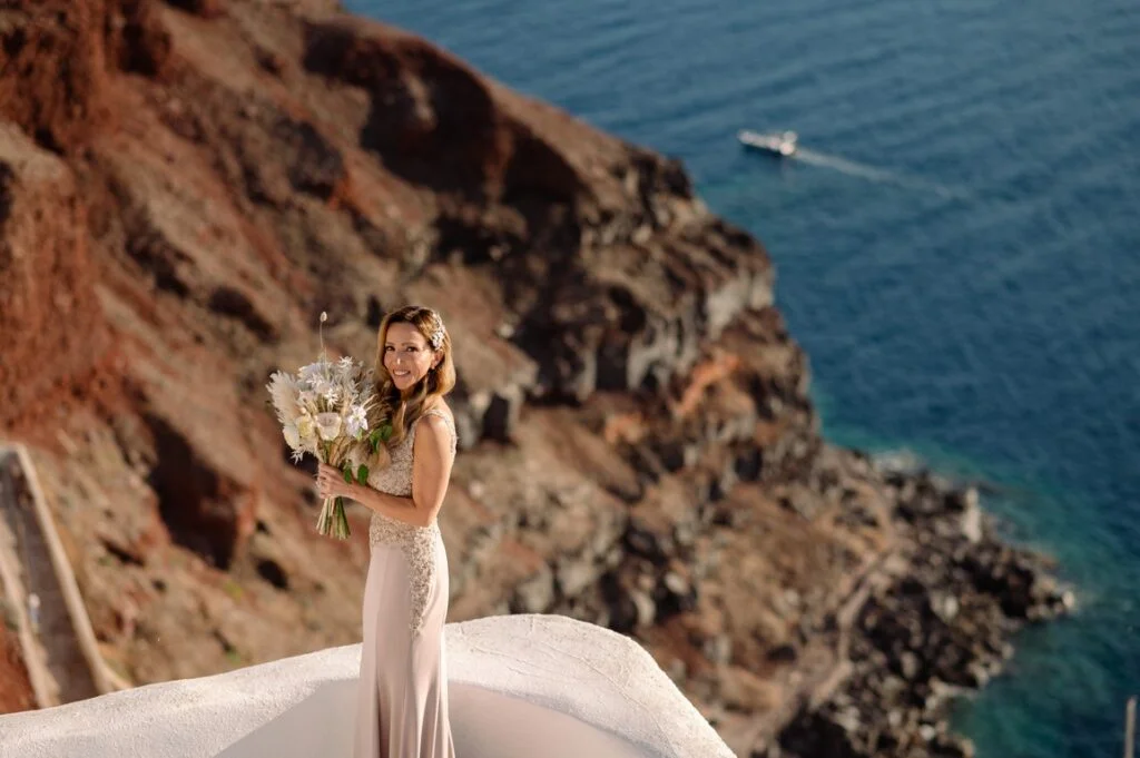 Bibiana & Wilmer wedding at Love Cave Venue, Santorini