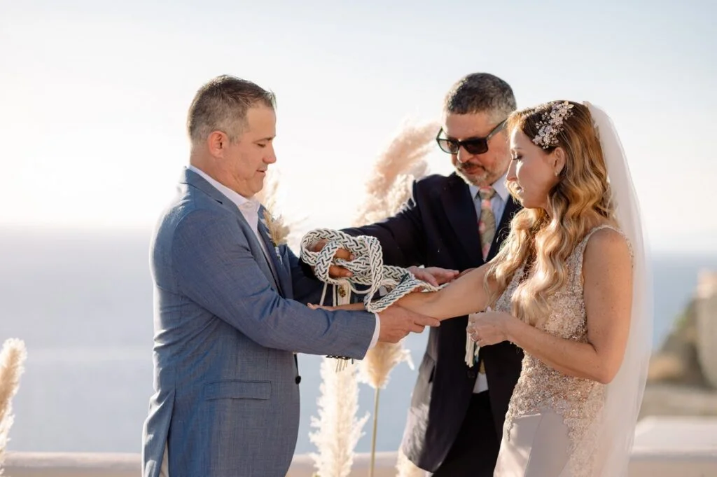 Bibiana & Wilmer wedding at Love Cave Venue, Santorini