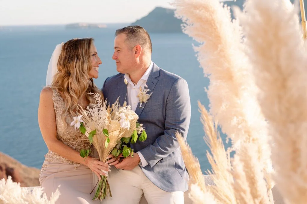 Bibiana & Wilmer wedding at Love Cave Venue, Santorini