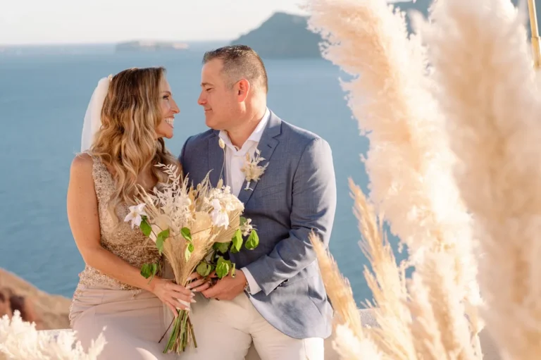 Bibiana & Wilmer wedding at Love Cave Venue, Santorini