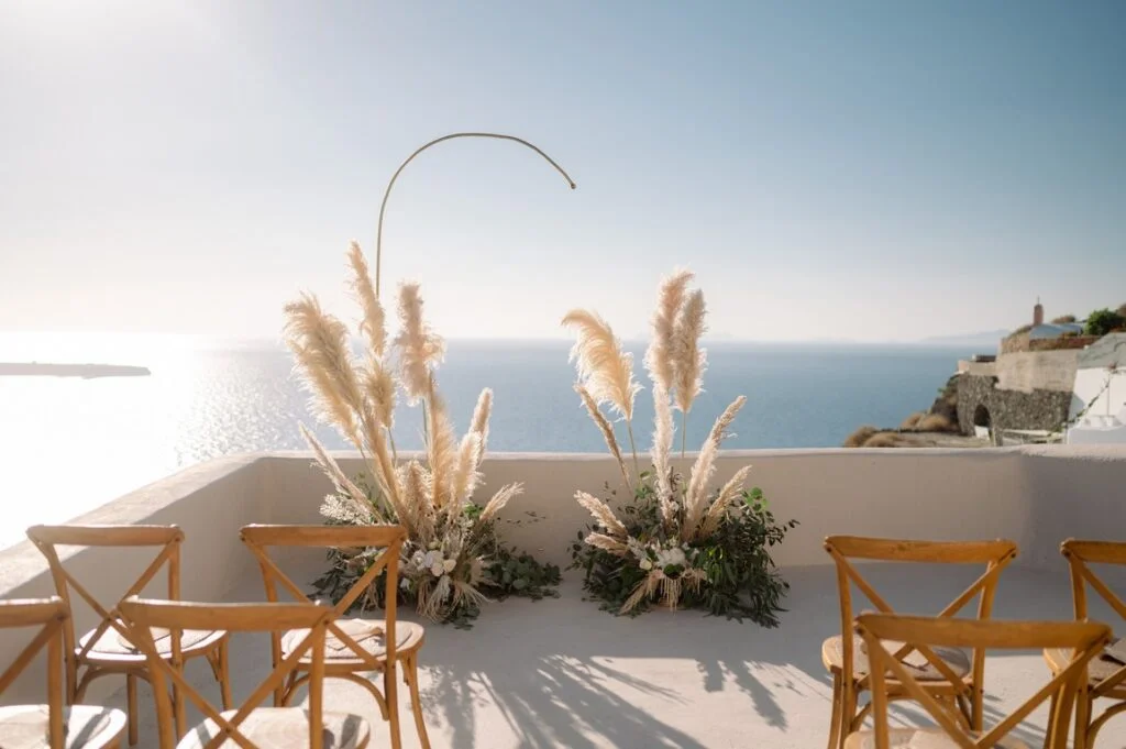 Bibiana & Wilmer wedding at Love Cave Venue, Santorini