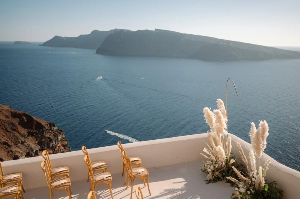 Bibiana & Wilmer wedding at Love Cave Venue, Santorini