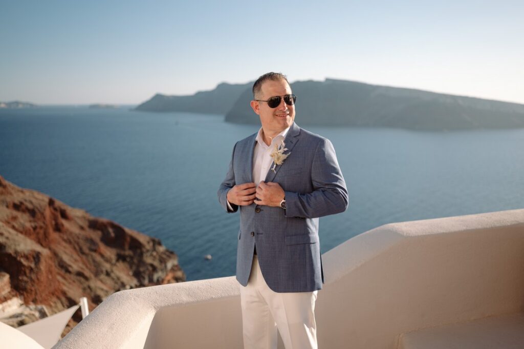 Bibiana & Wilmer wedding at Love Cave Venue, Santorini