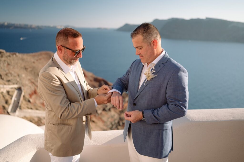 Bibiana & Wilmer wedding at Love Cave Venue, Santorini