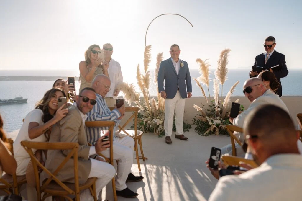 Bibiana & Wilmer wedding at Love Cave Venue, Santorini