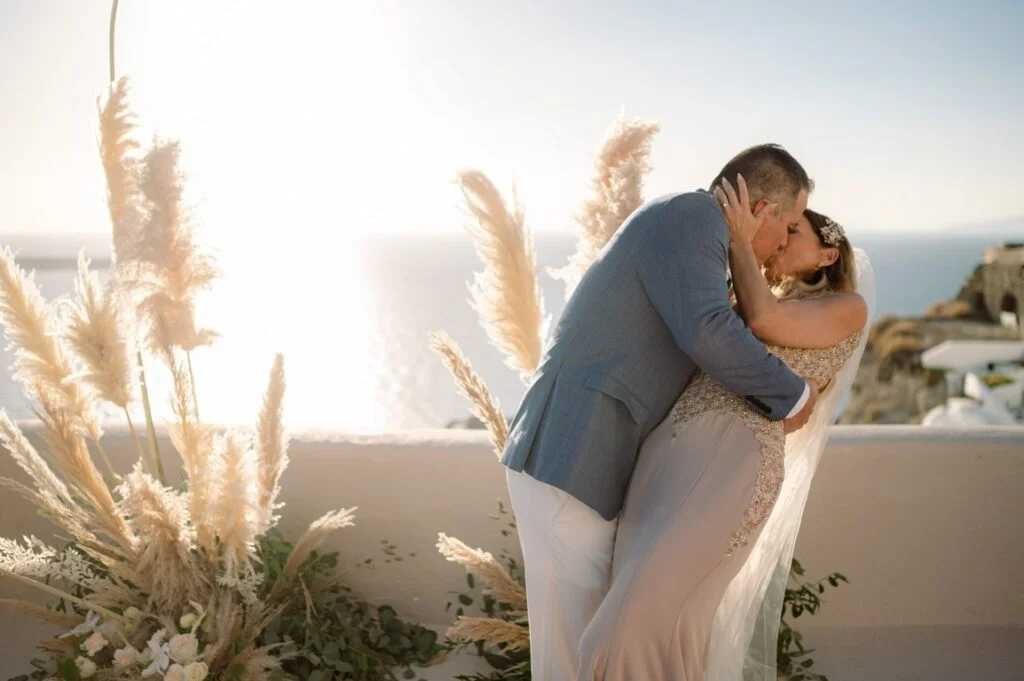 Bibiana & Wilmer wedding at Love Cave Venue, Santorini