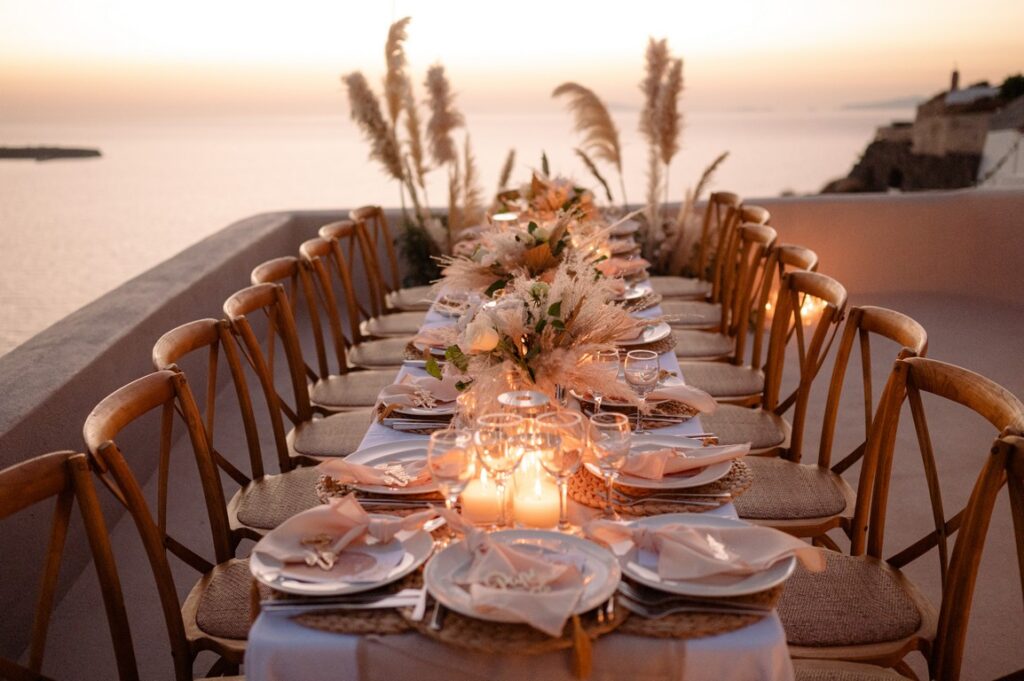 Bibiana & Wilmer wedding at Love Cave Venue, Santorini