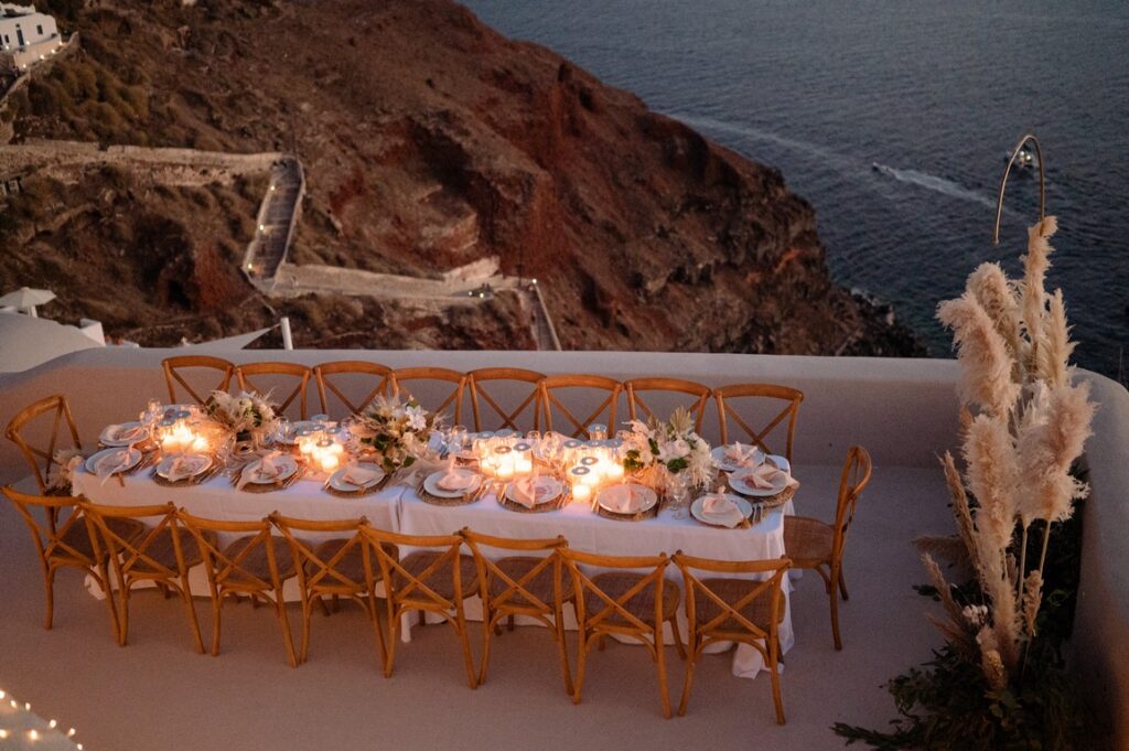 Bibiana & Wilmer wedding at Love Cave Venue, Santorini
