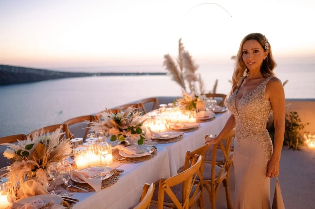 Bibiana & Wilmer wedding at Love Cave Venue, Santorini