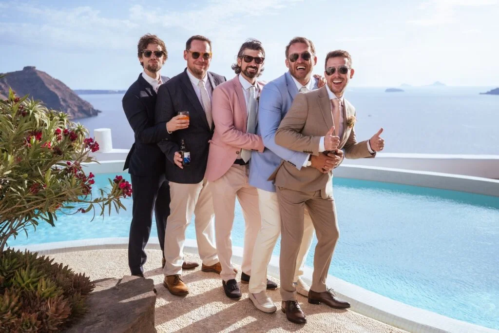 Jerry & Jay wedding at Diamond Rock Venue, Santorini