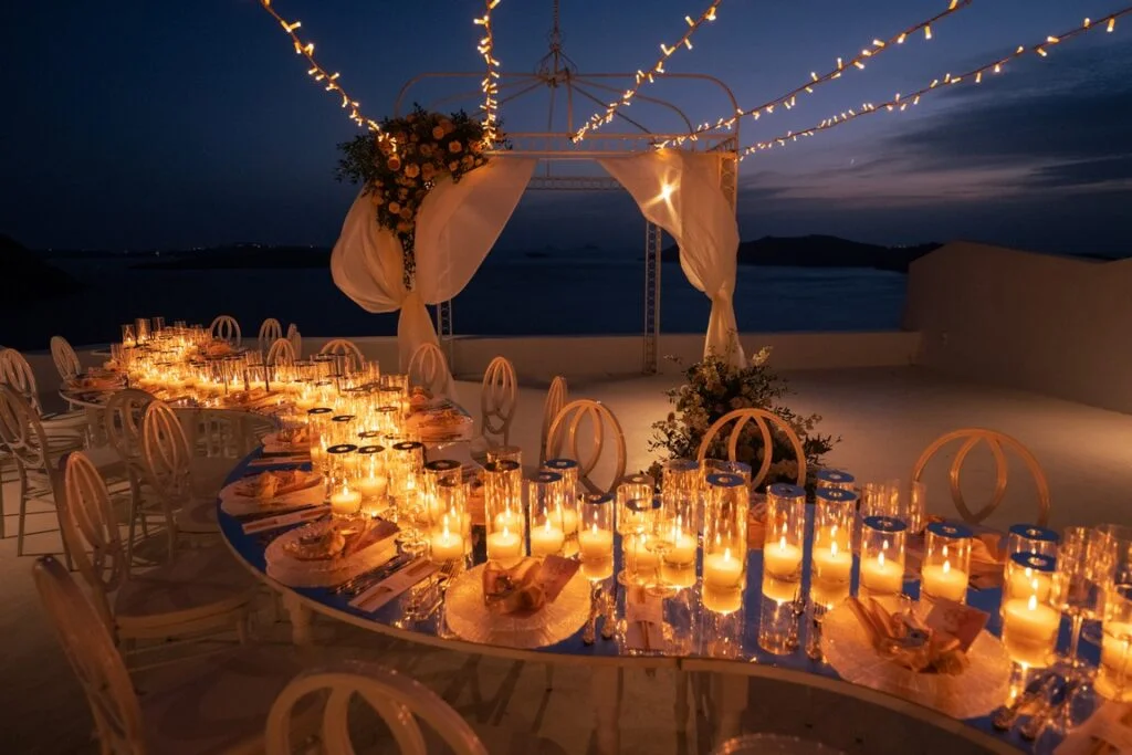 Jerry & Jay wedding at Diamond Rock Venue, Santorini
