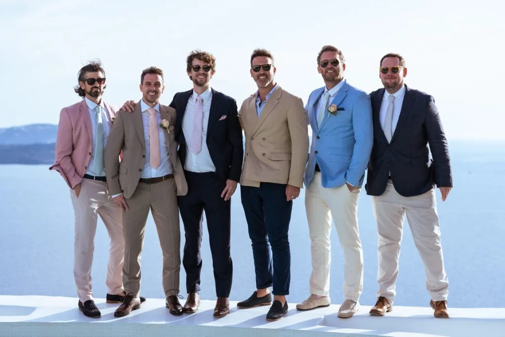 Jerry & Jay wedding at Diamond Rock Venue, Santorini