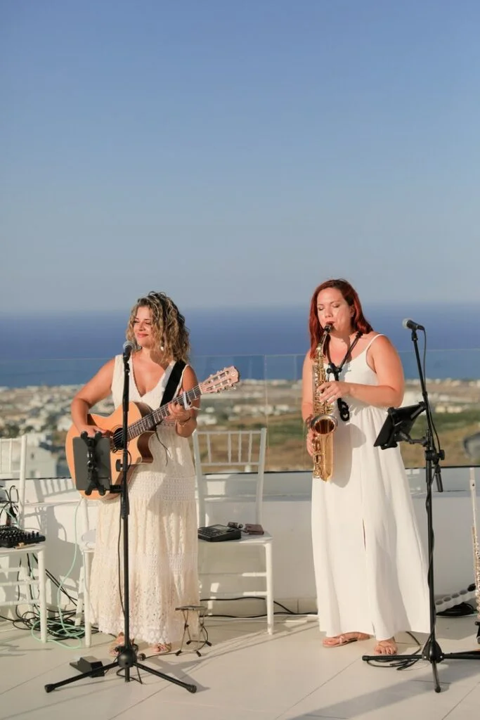 Marta & Paul wedding at Santo Wine Venue, Santorini