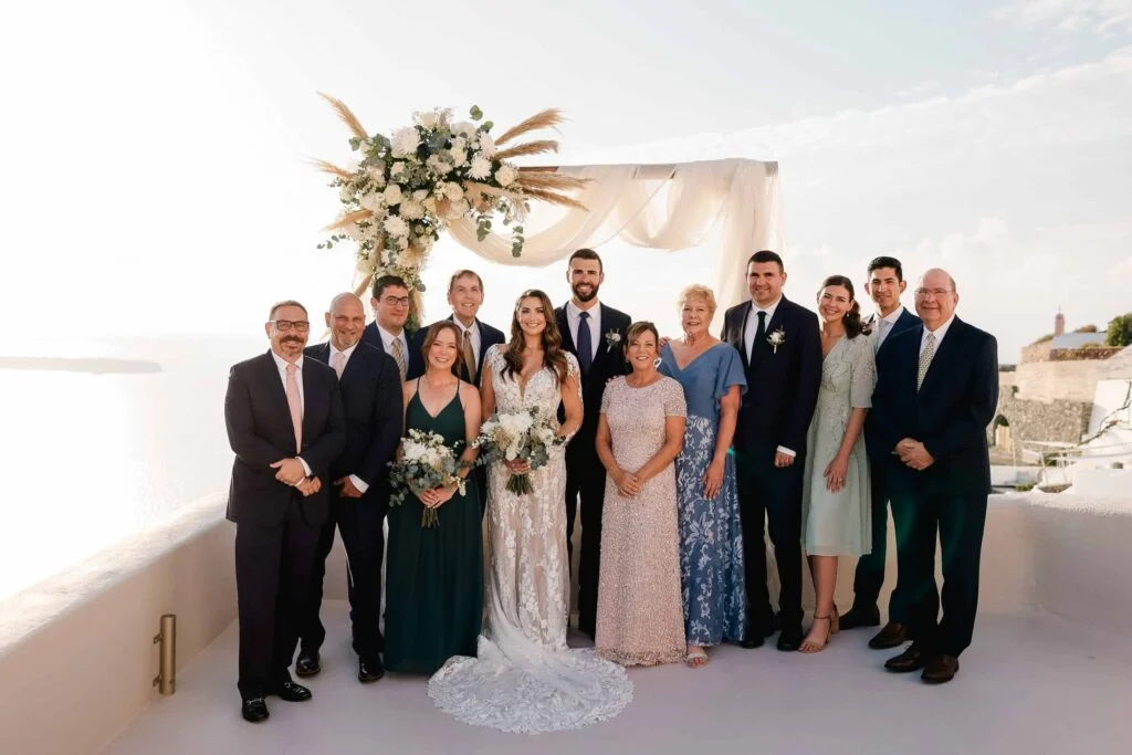 Liz & Bill wedding at Love Cave Venue, Santorini
