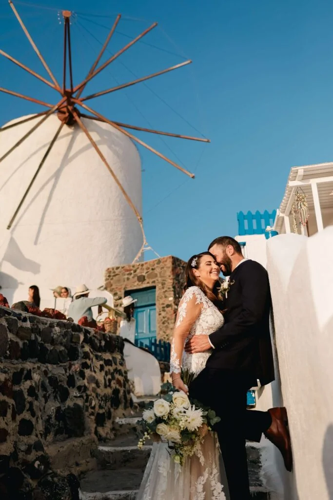 Liz & Bill wedding at Love Cave Venue, Santorini