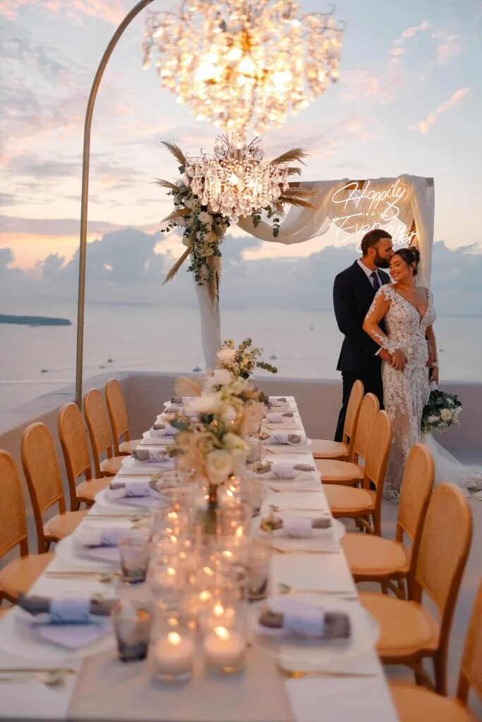 Liz & Bill wedding at Love Cave Venue, Santorini