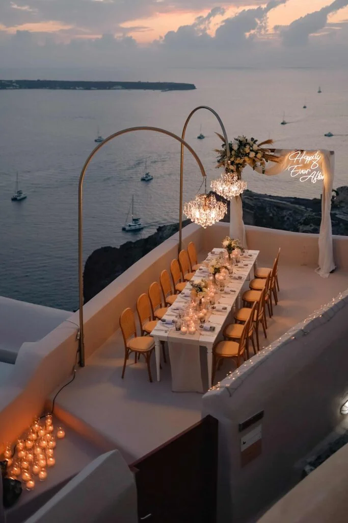 Liz & Bill wedding at Love Cave Venue, Santorini