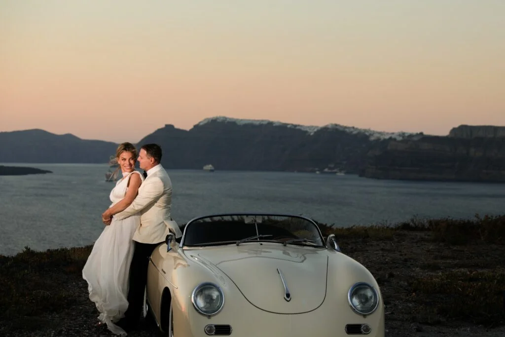 Marta & Paul wedding at Santo Wine Venue, Santorini