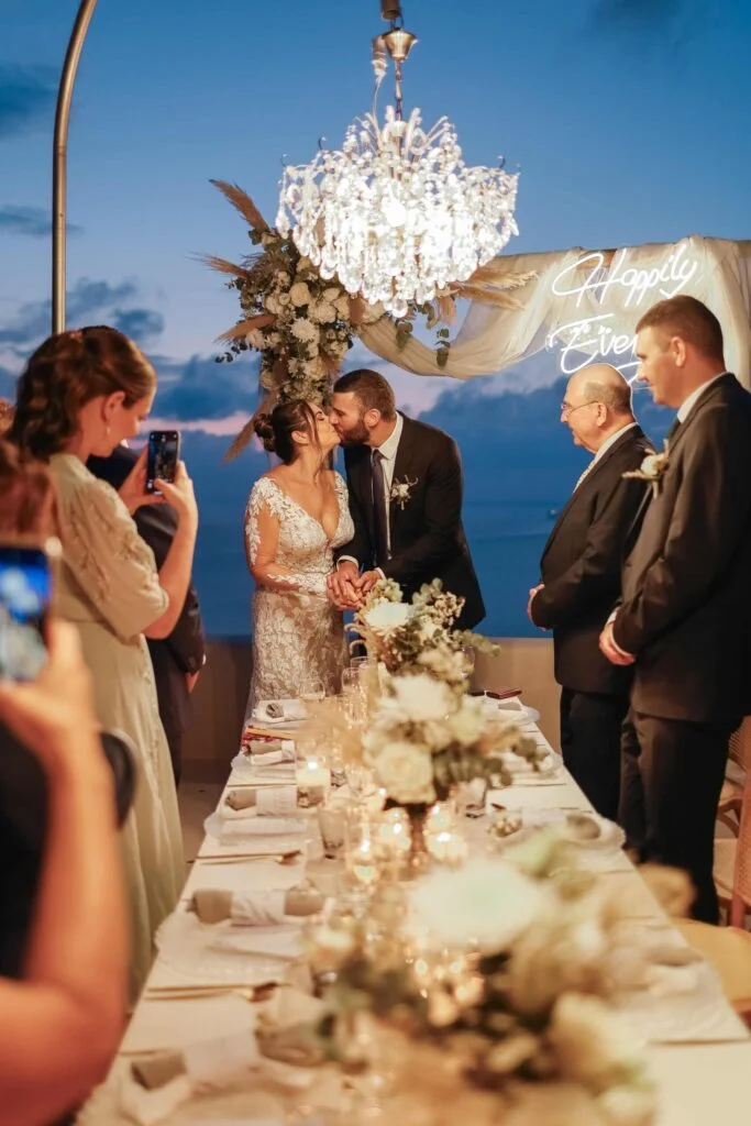 Liz & Bill wedding at Love Cave Venue, Santorini