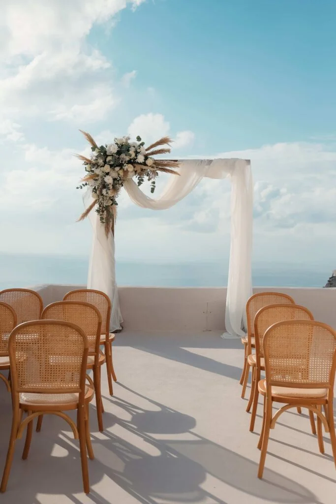 Liz & Bill wedding at Love Cave Venue, Santorini