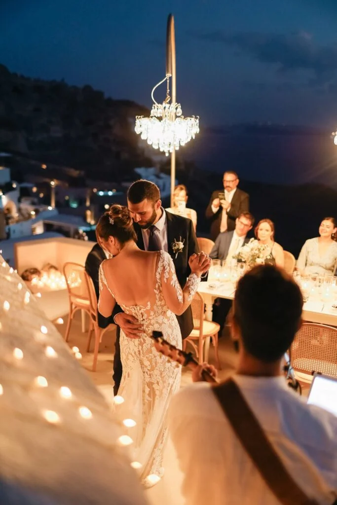 Liz & Bill wedding at Love Cave Venue, Santorini