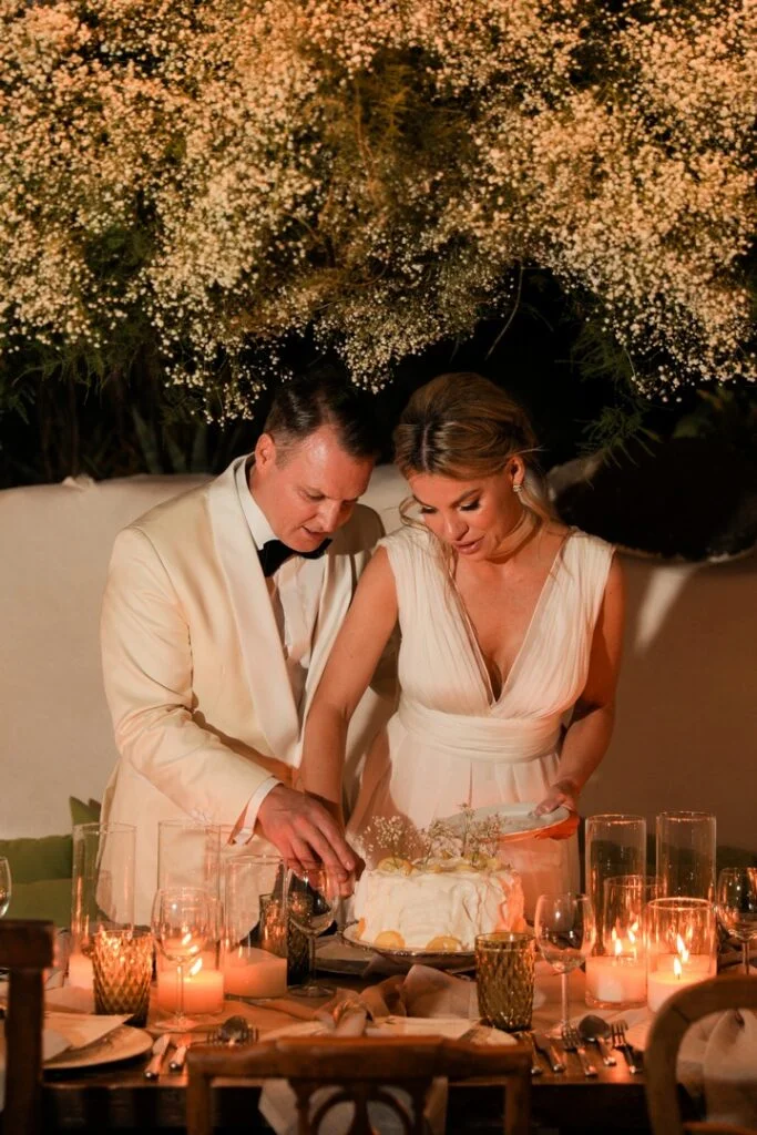 Marta & Paul wedding at Santo Wine Venue, Santorini