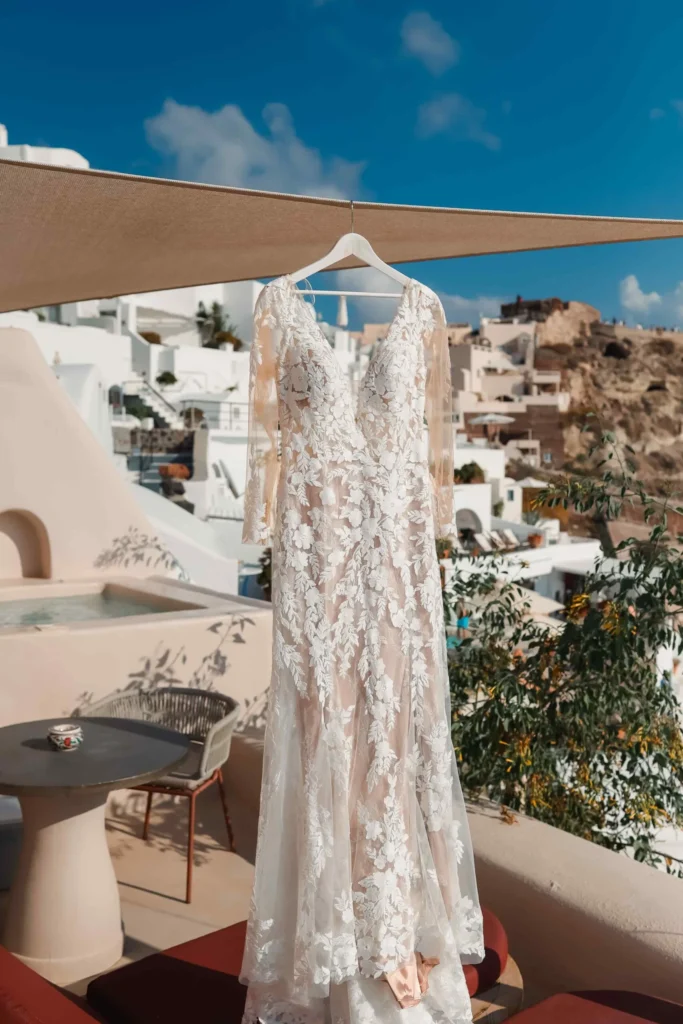 Liz & Bill wedding at Love Cave Venue, Santorini
