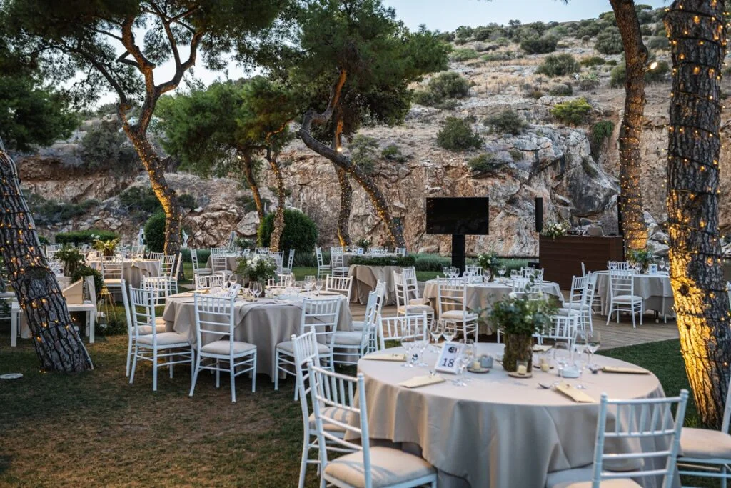 Jessica & Keyro wedding at Vougliagmeni Lake, Santorini