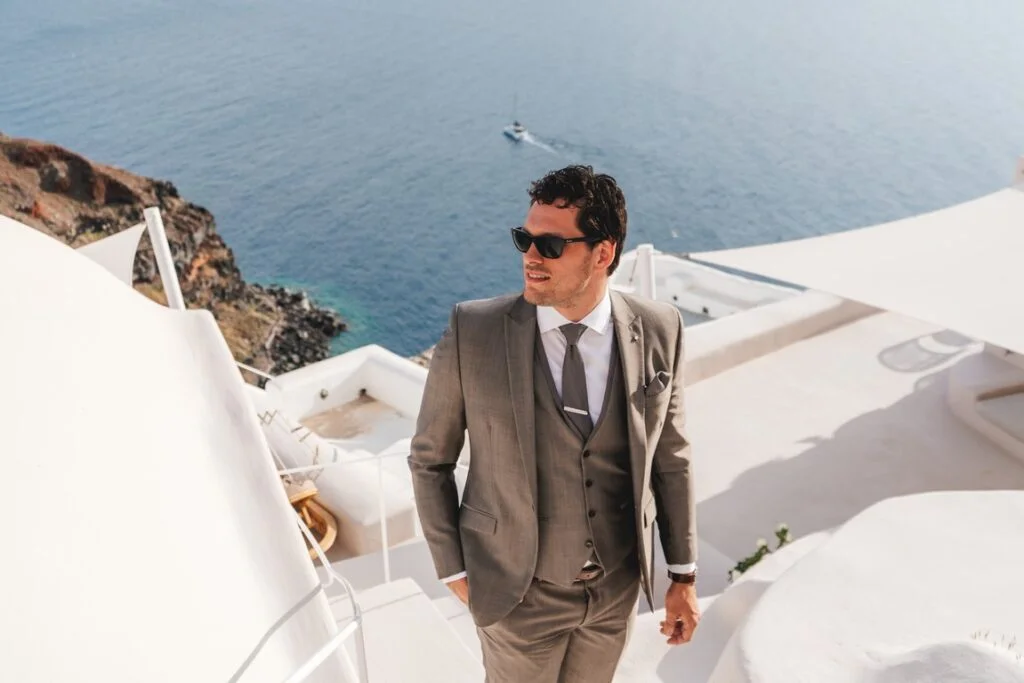 Sabina & Thomas wedding at Love Cave Venue, Santorini