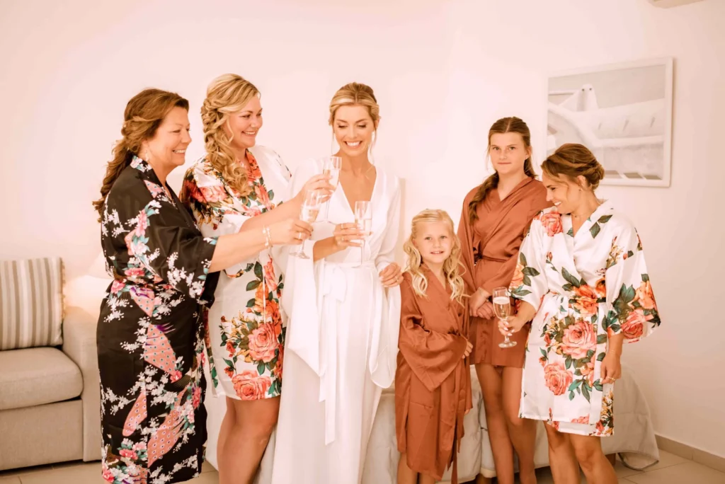 Julie and Nicolas wedding at Venetsanos Winery, Santorini