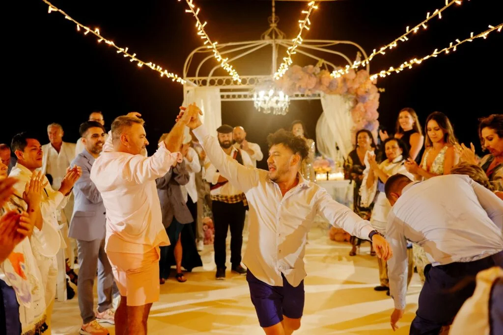 Ted & Ivan wedding at The Diamond Rock, Santorini