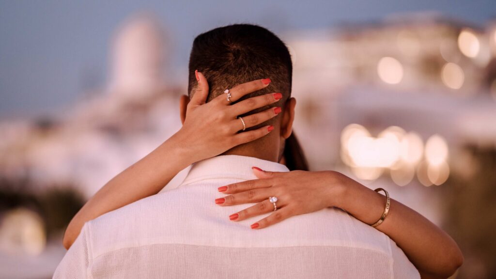 Esha & Akshay wedding at Andromeda Venue, Santorini