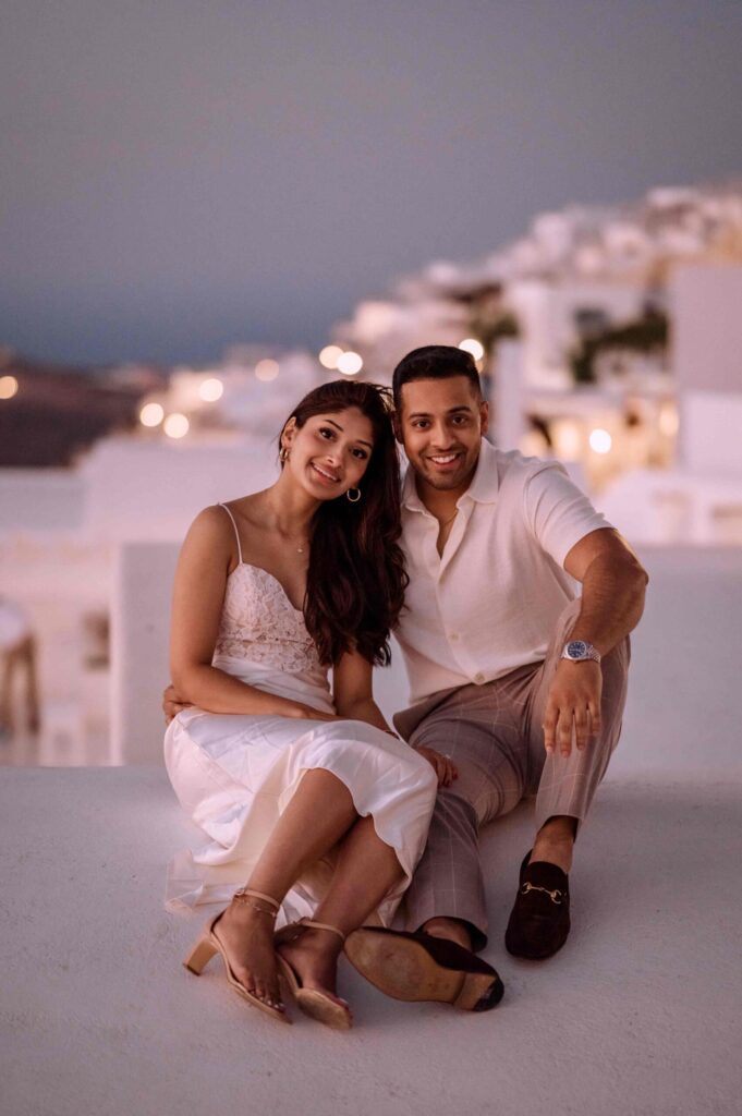 Esha & Akshay wedding at Andromeda Venue, Santorini