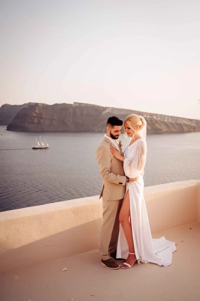 Valeria & Helder wedding at Love Cave Venue, Santorini