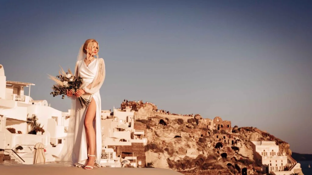 Valeria & Helder wedding at Love Cave Venue, Santorini