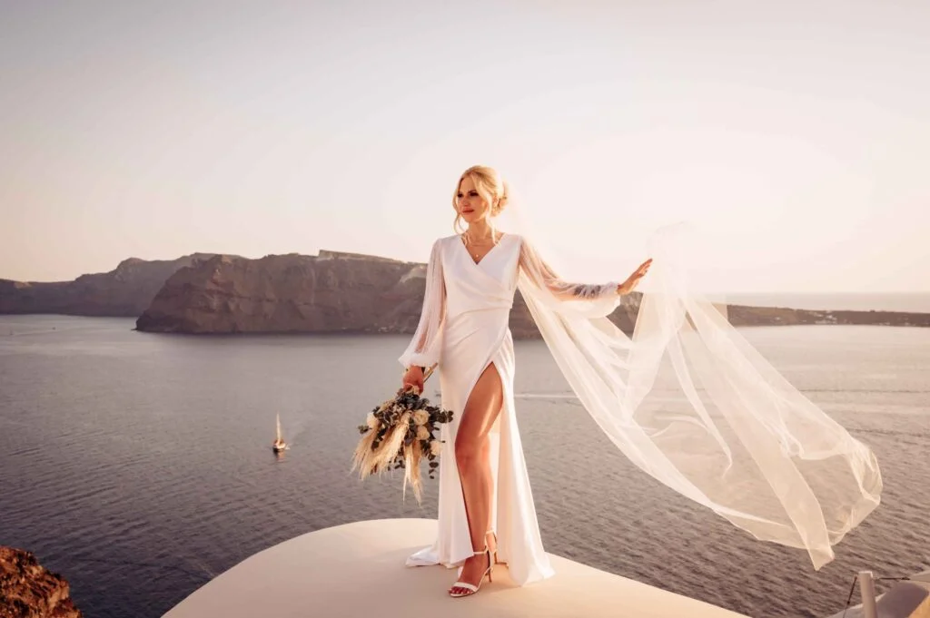 Valeria & Helder wedding at Love Cave Venue, Santorini
