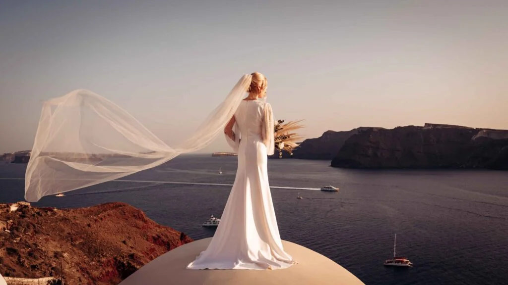 Valeria & Helder wedding at Love Cave Venue, Santorini