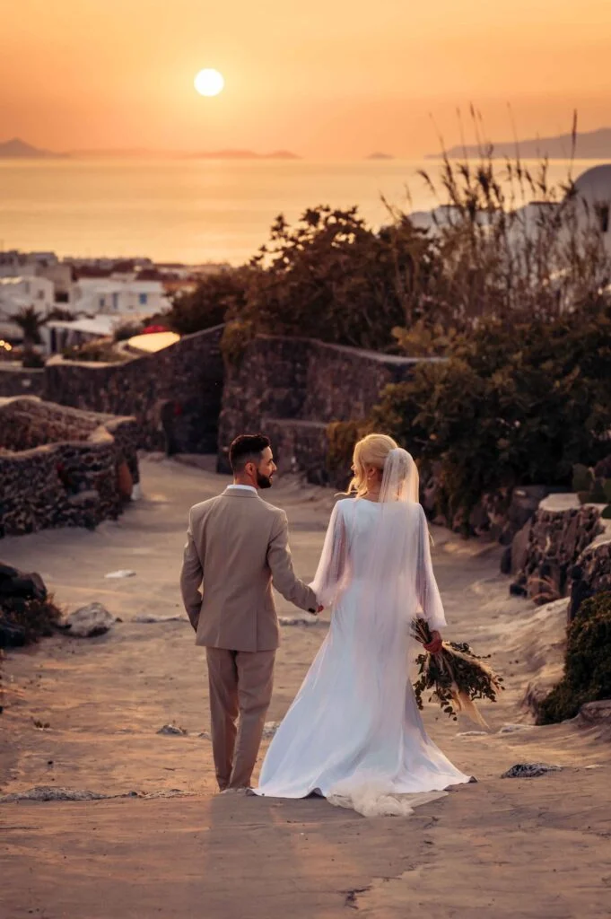 Valeria & Helder wedding at Love Cave Venue, Santorini