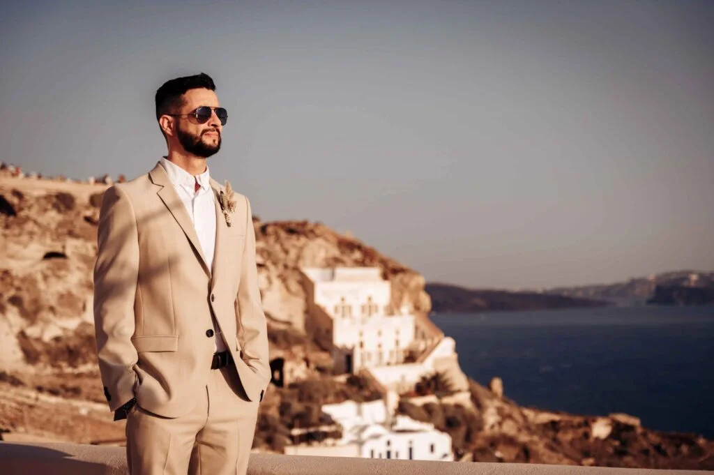 Valeria & Helder wedding at Love Cave Venue, Santorini