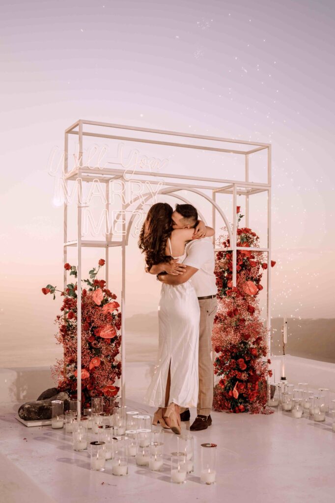 Esha & Akshay wedding at Andromeda Venue, Santorini
