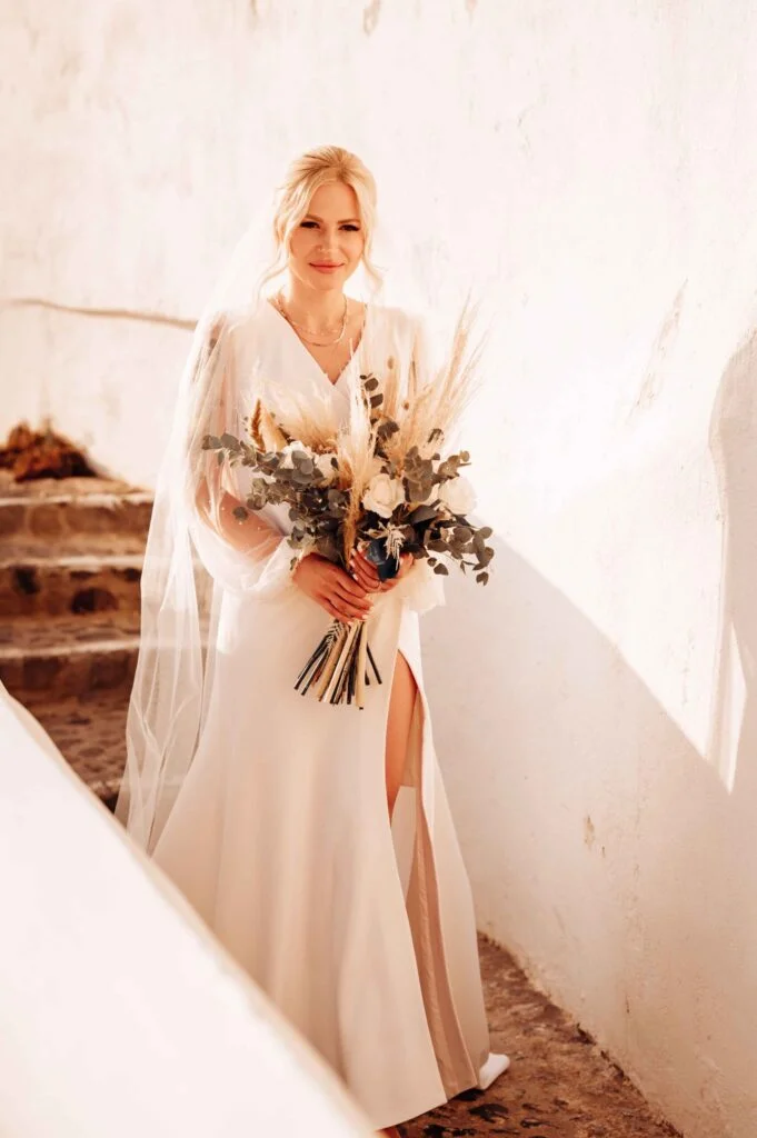 Valeria & Helder wedding at Love Cave Venue, Santorini