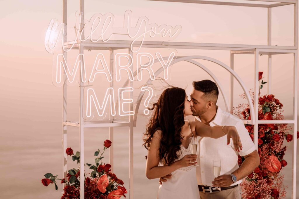 Esha & Akshay wedding at Andromeda Venue, Santorini