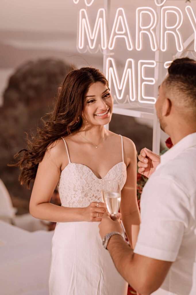 Esha & Akshay wedding at Andromeda Venue, Santorini