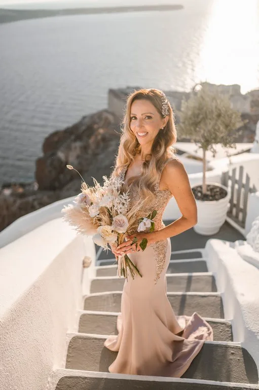 Bibiana & Wilmer wedding at Love Cave Venue, Santorini