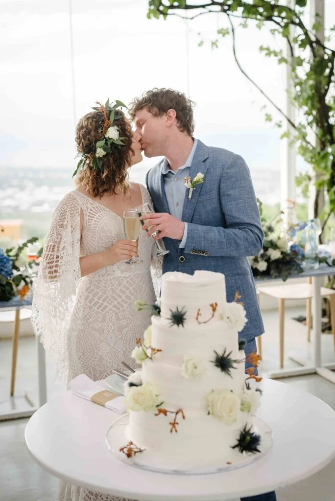 Kristen & Conor wedding at Venetsanos Venue , Santorini