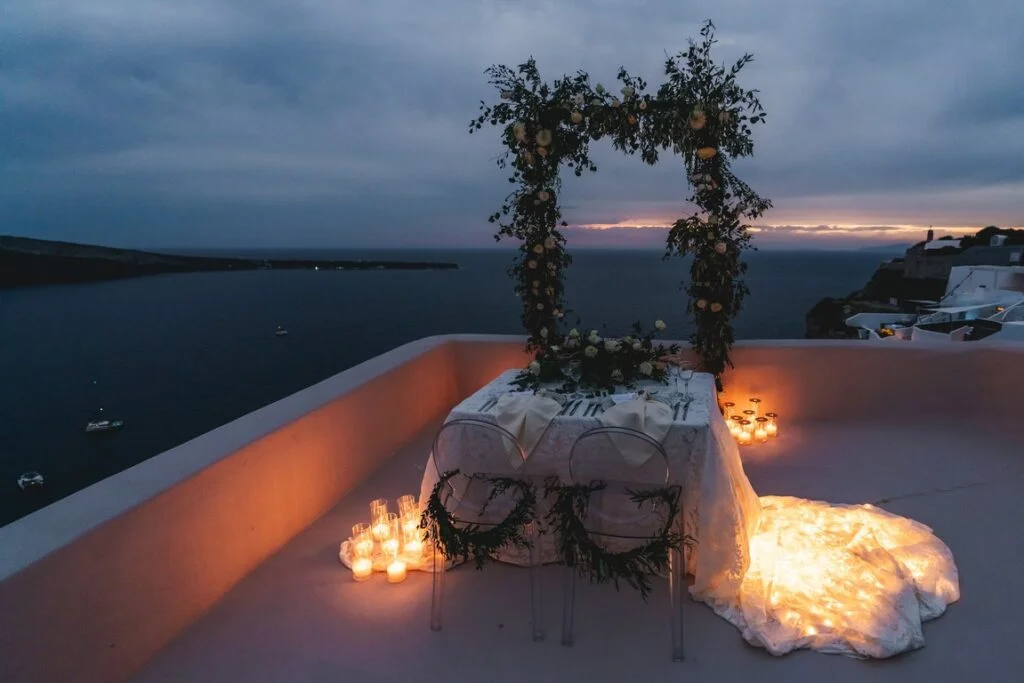 Sabina & Thomas wedding at Love Cave Venue, Santorini