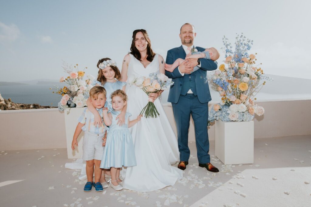 Khiana & Dustin wedding at Love Cave Venue, Santorini